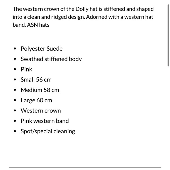 ASN Hats Dolly Pink Women's Cowboy Hat with Decorative Band - Picture 5 of 10